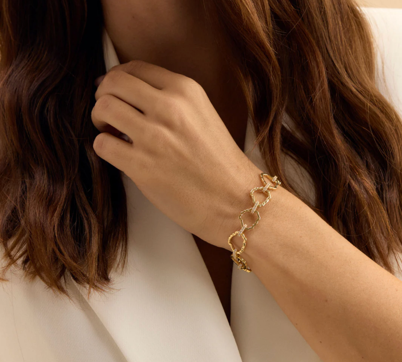 Brackish Radcliffeborough Gold Plated Bracelet