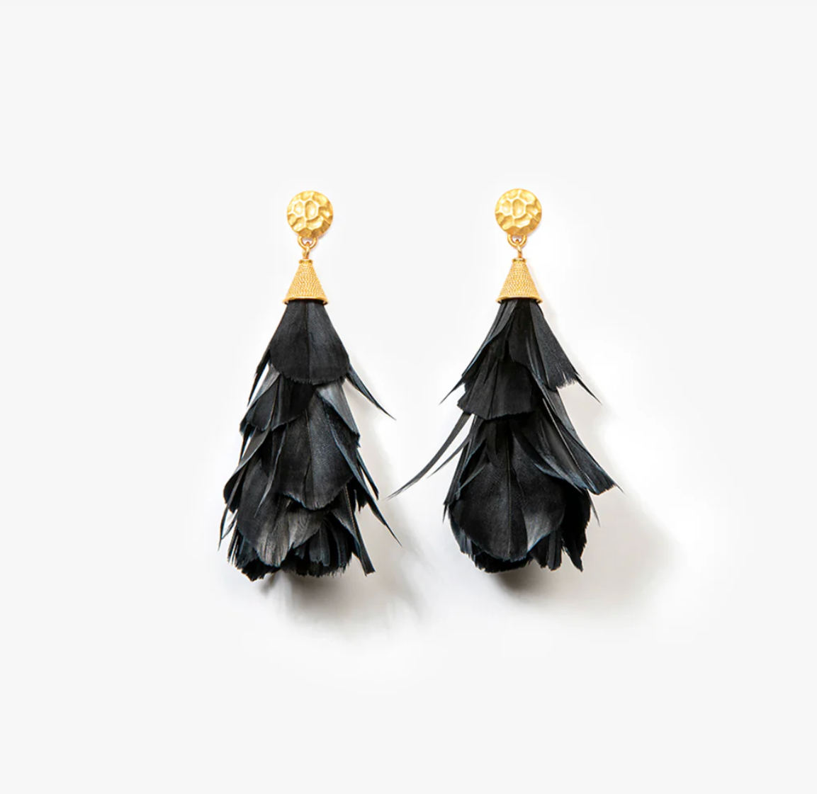 Brackish Parades Statement Earring Gold