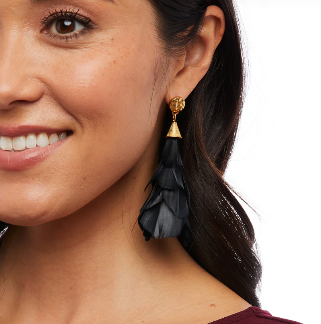 Brackish Parades Statement Earring Gold