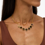 Brackish Ellie Multi-Bezel Necklace