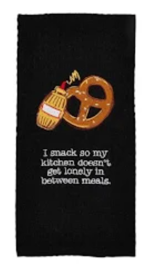 Funny Sayings Waffle Dish Towel