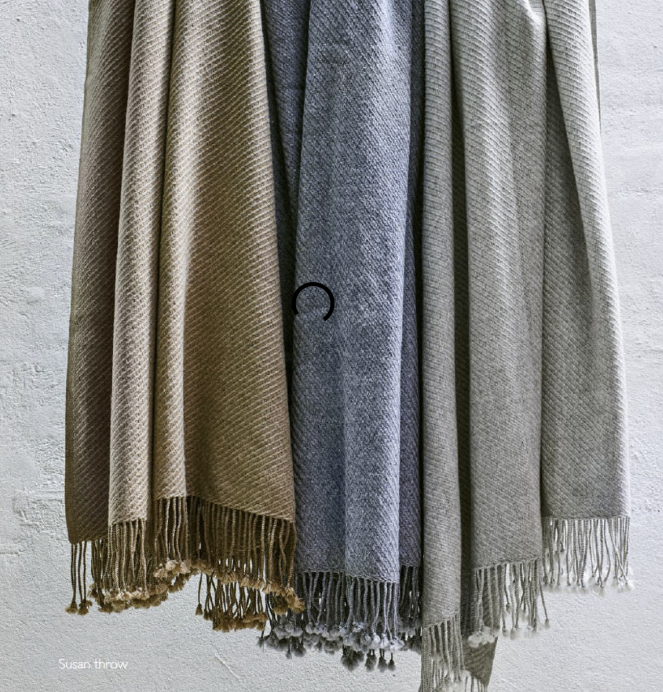 The Susan Wool Throw (Multiple Colors)