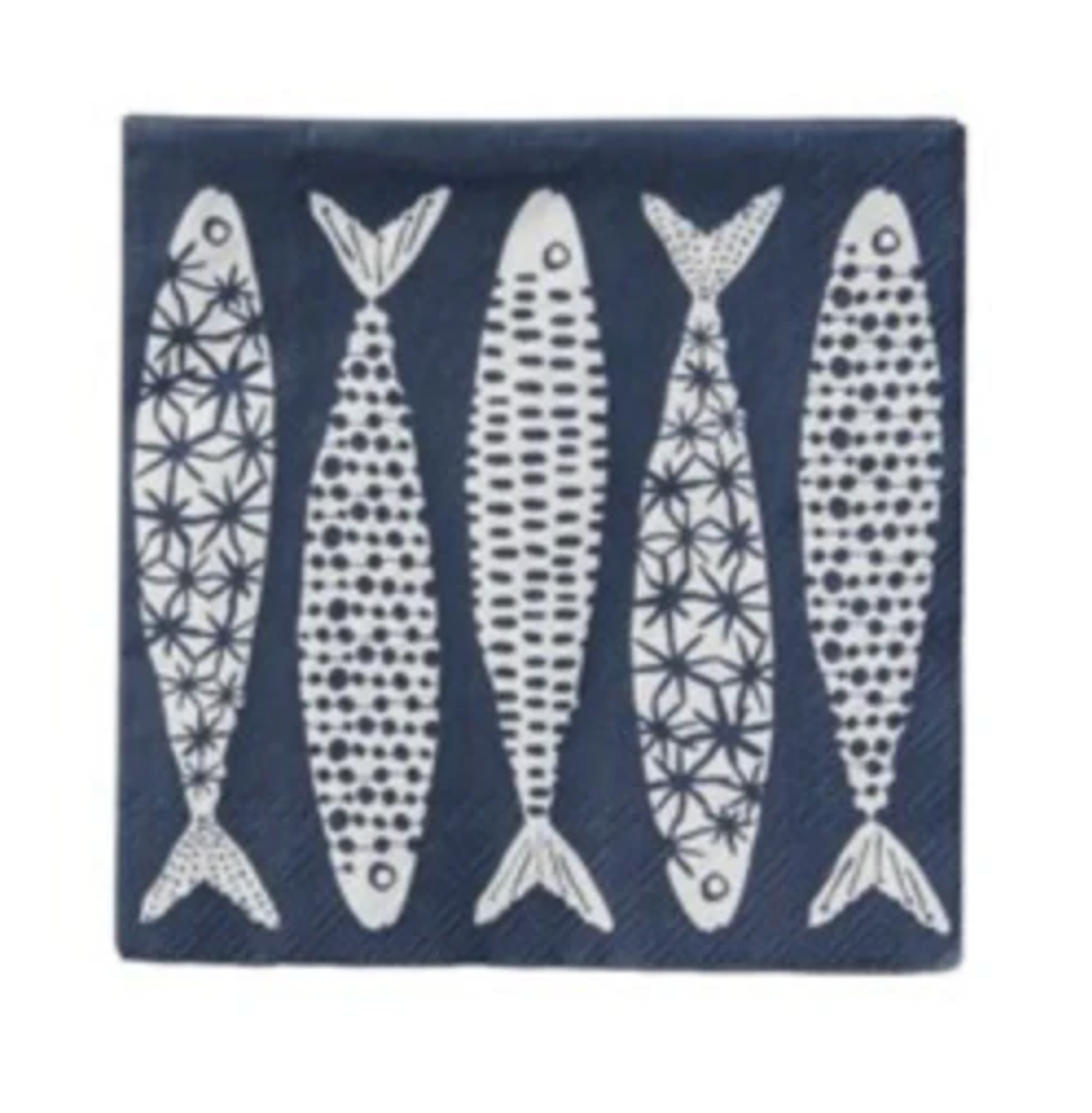 Holy Mackerel Beverage Napkins