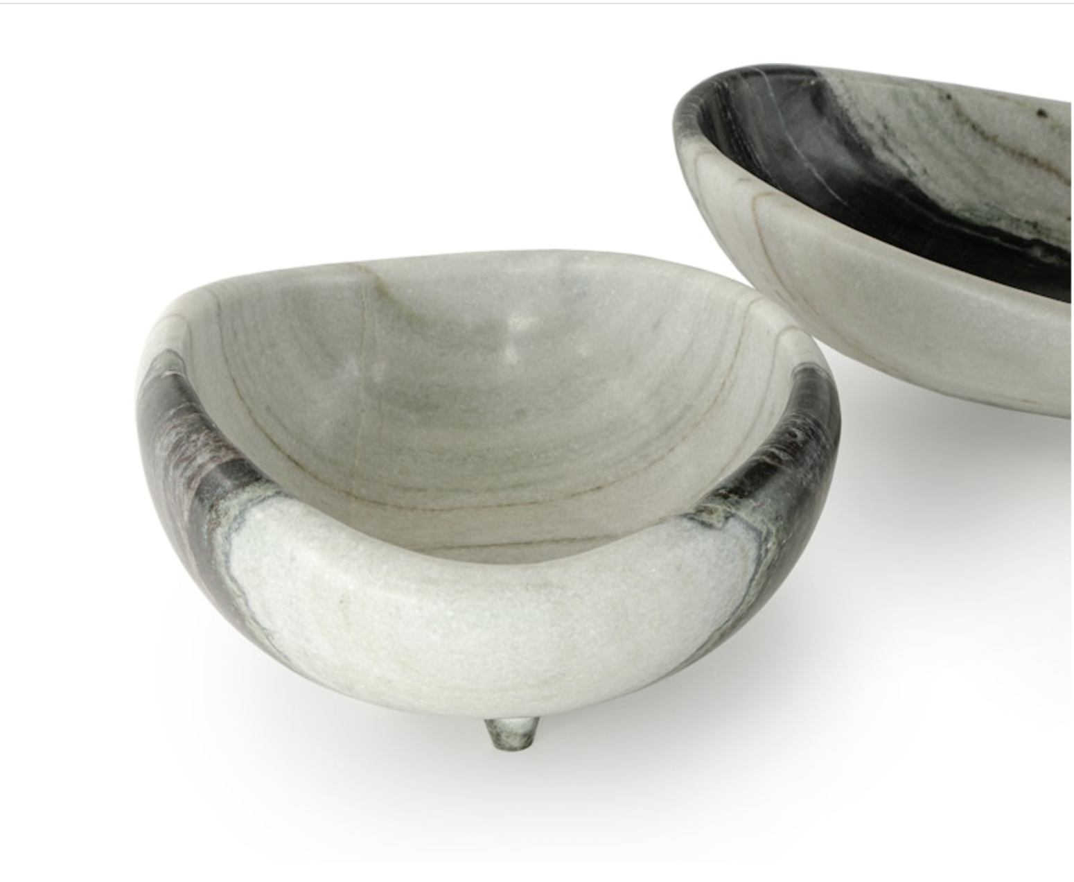 Palecek Taza Marble Bowl