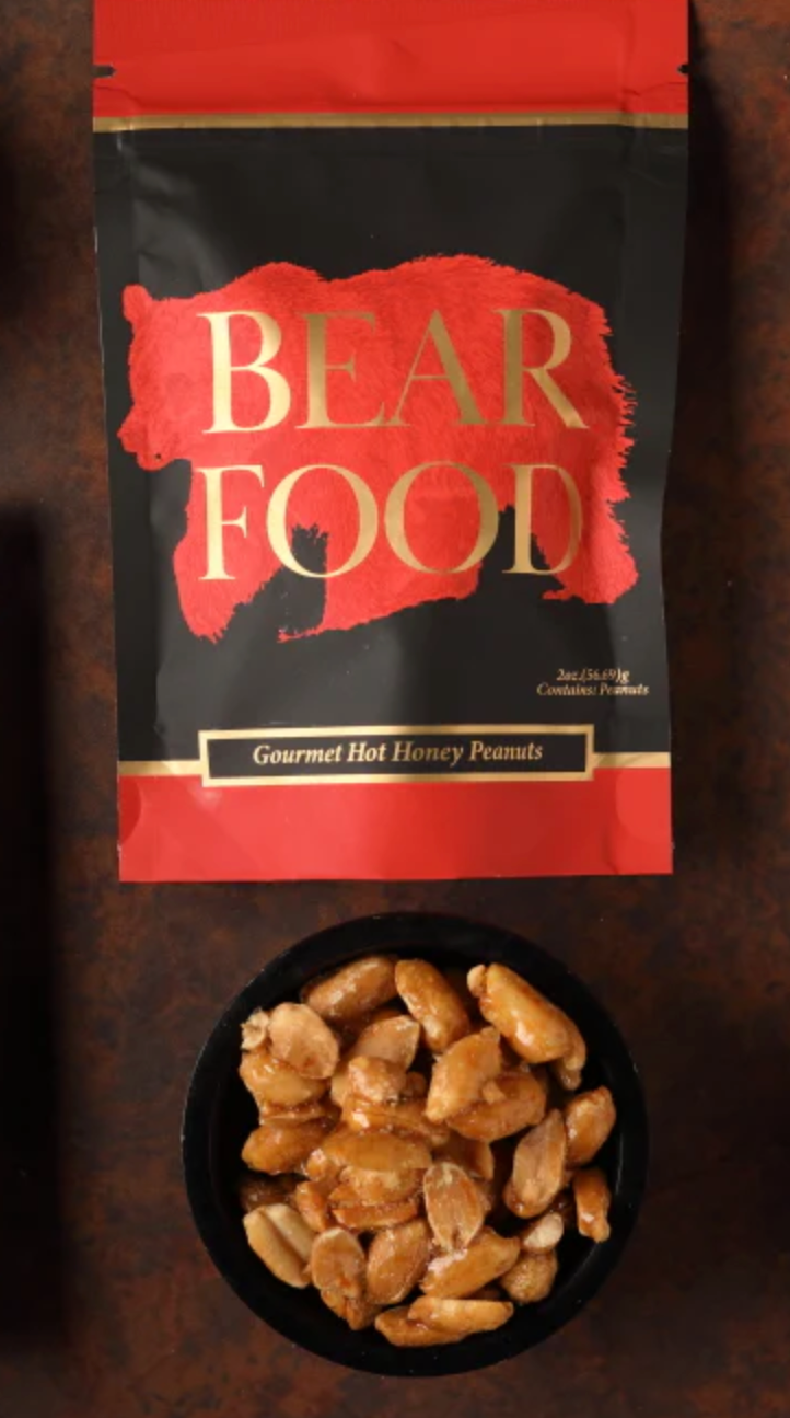 Bear Food Hot Honey Gourmet Peanuts