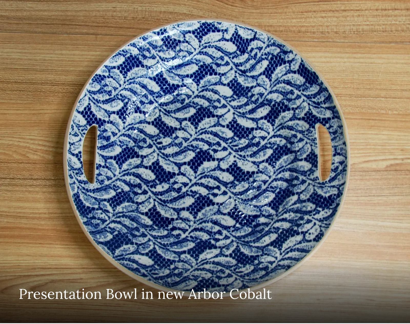 Terrafirma Presentation Bowl in Arbor Cobalt