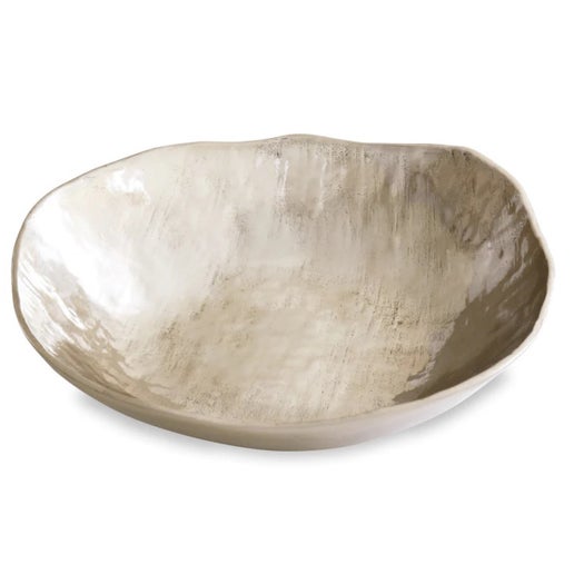 Sierra Modern Strie Medium Bowl (Gold)