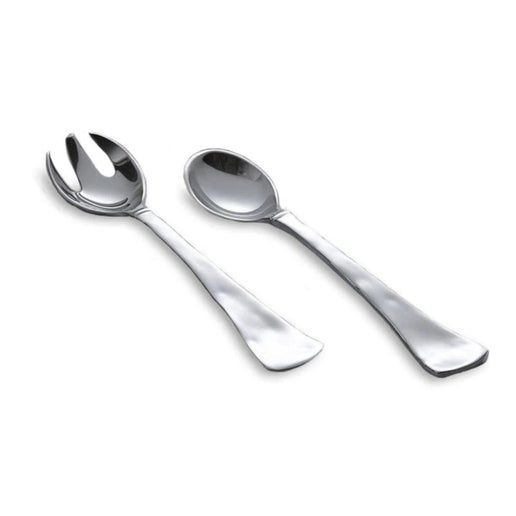 Sierra Modern Tela Salad Servers (Gold)