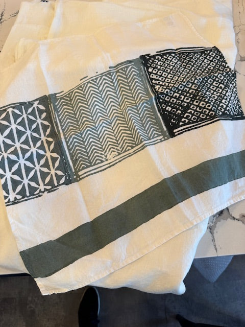 Bertozzi Taormina Green Napkin 20X20