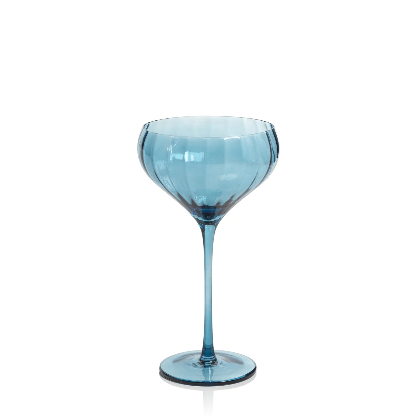 Madeleine Optic Glassware Cocktail (Multiple Colors)