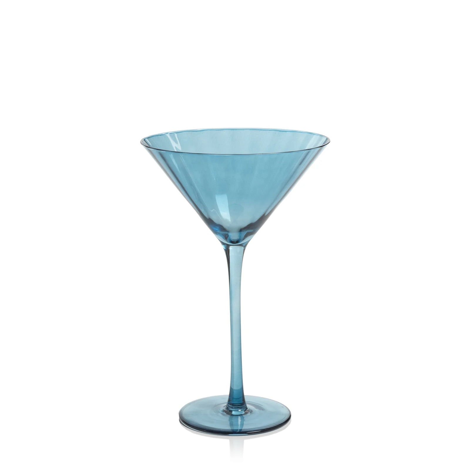 Madeleine Optic Glassware Martini (Multiple Colors)