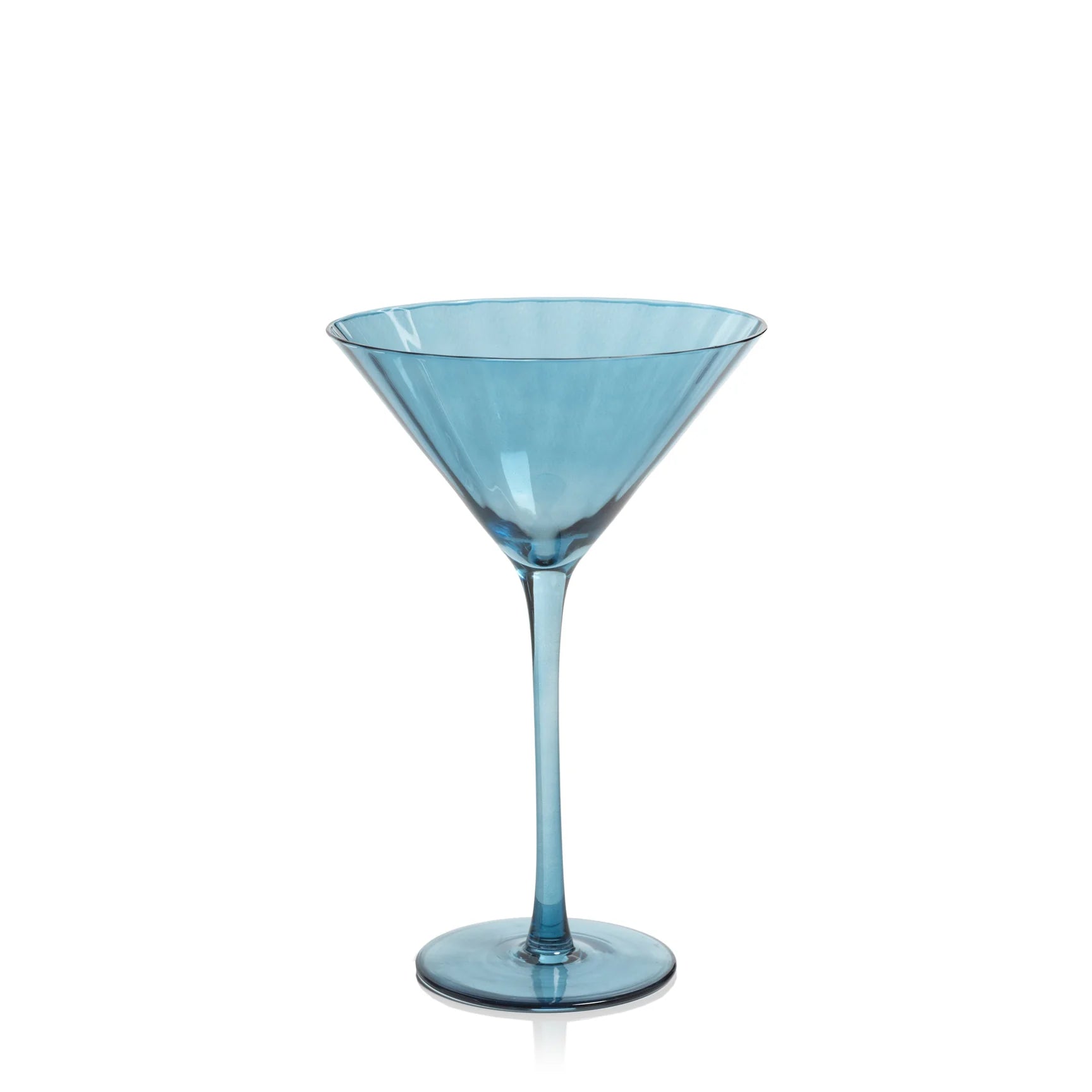 Madeleine Optic Glassware Martini (Multiple Colors)