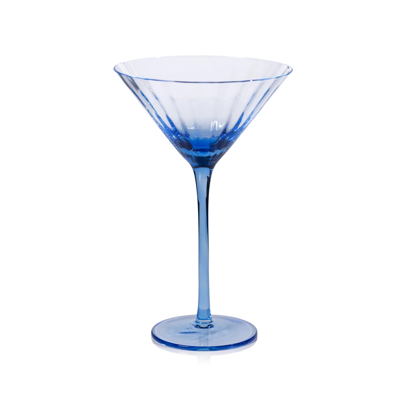 Madeleine Optic Glassware Martini (Multiple Colors)
