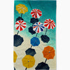 Geometry - Dancing Umbrellas Tea Towel