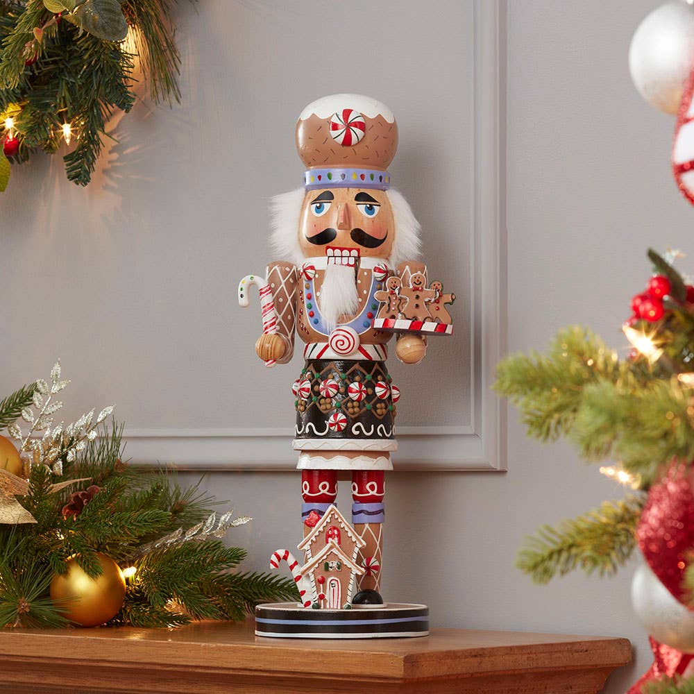 Kurt S. Adler, Inc. - 16"GINGERBREAD NUTCRACKER