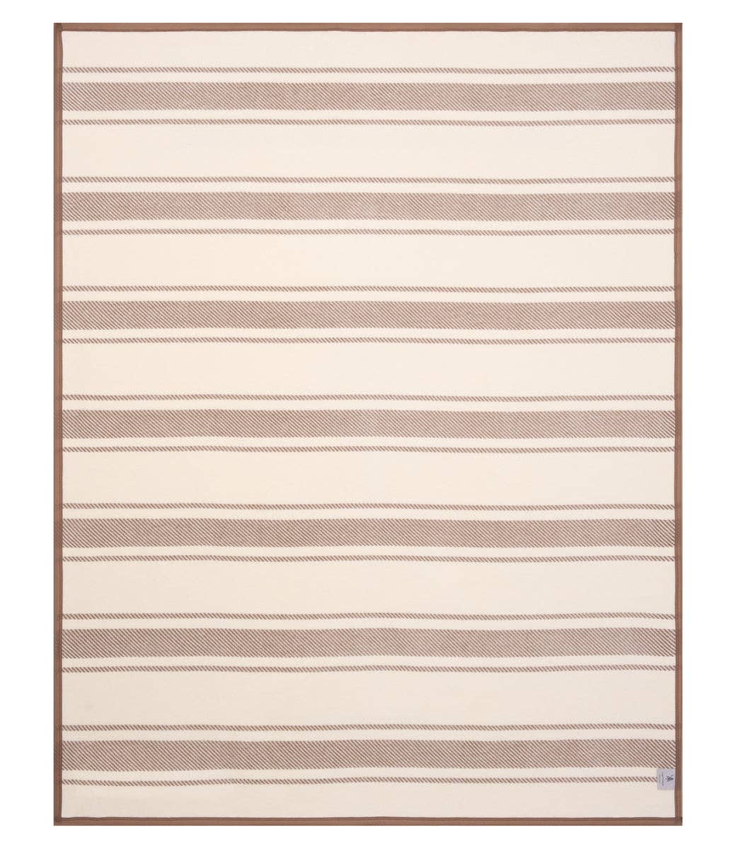 ChappyWrap - Dockside Stripe Sepia Blanket