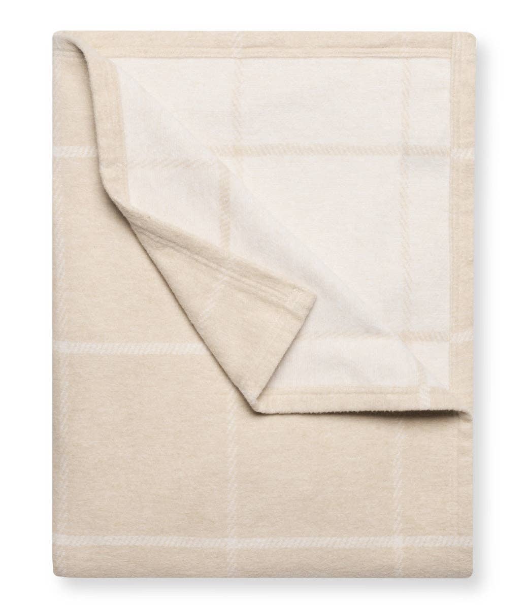 ChappyWrap - The Lightweight Blanket - Windowpane Wheat