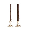 Stick Candles - Stick Candles Cedar / Pair