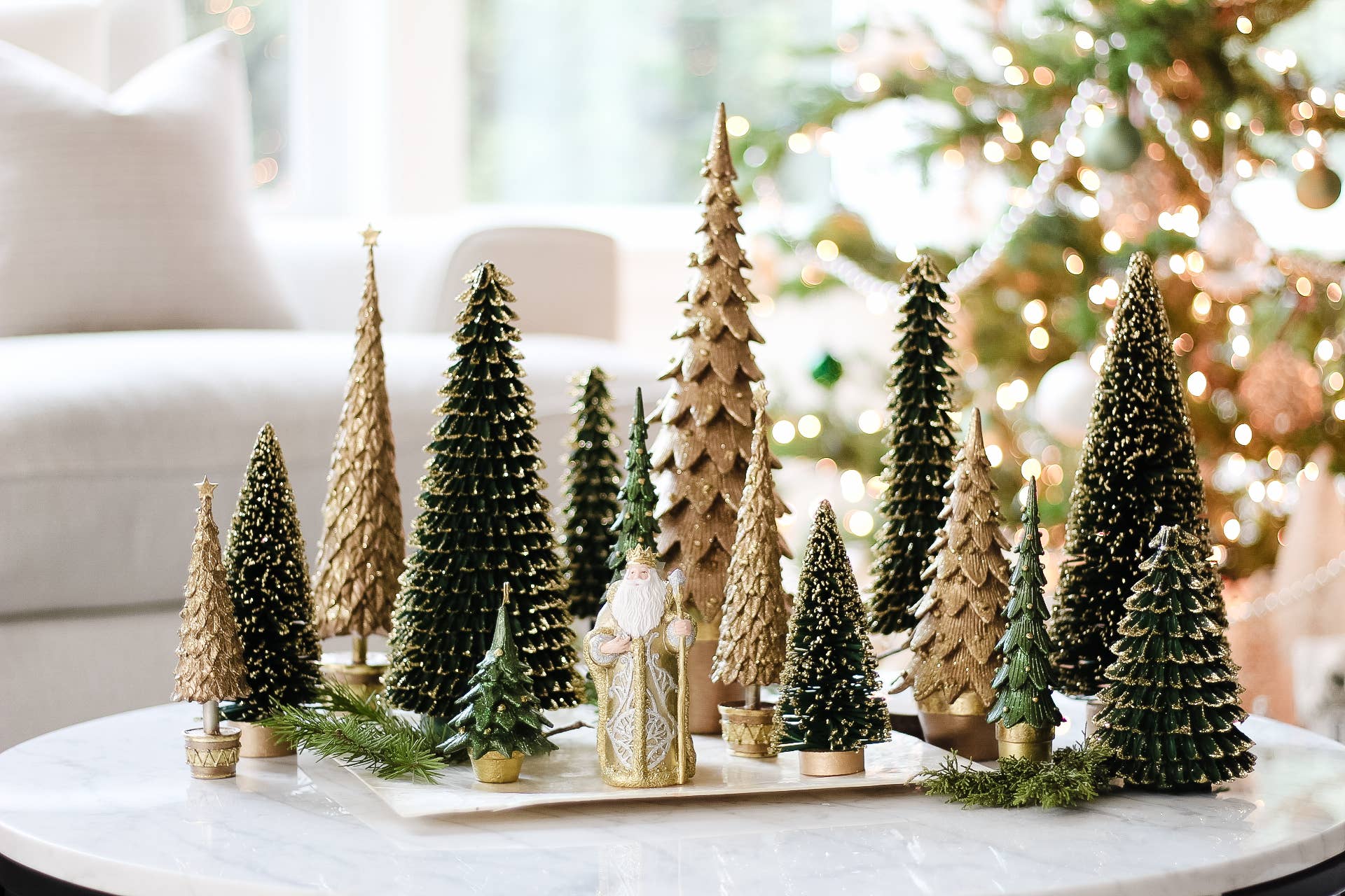 Banaba Cone Tree (Glittered Green)