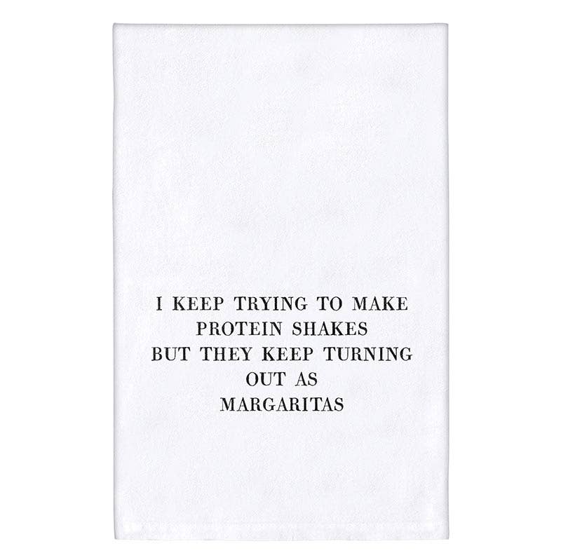 Face to Face Thirsty Boy Towel - Protein Shakes