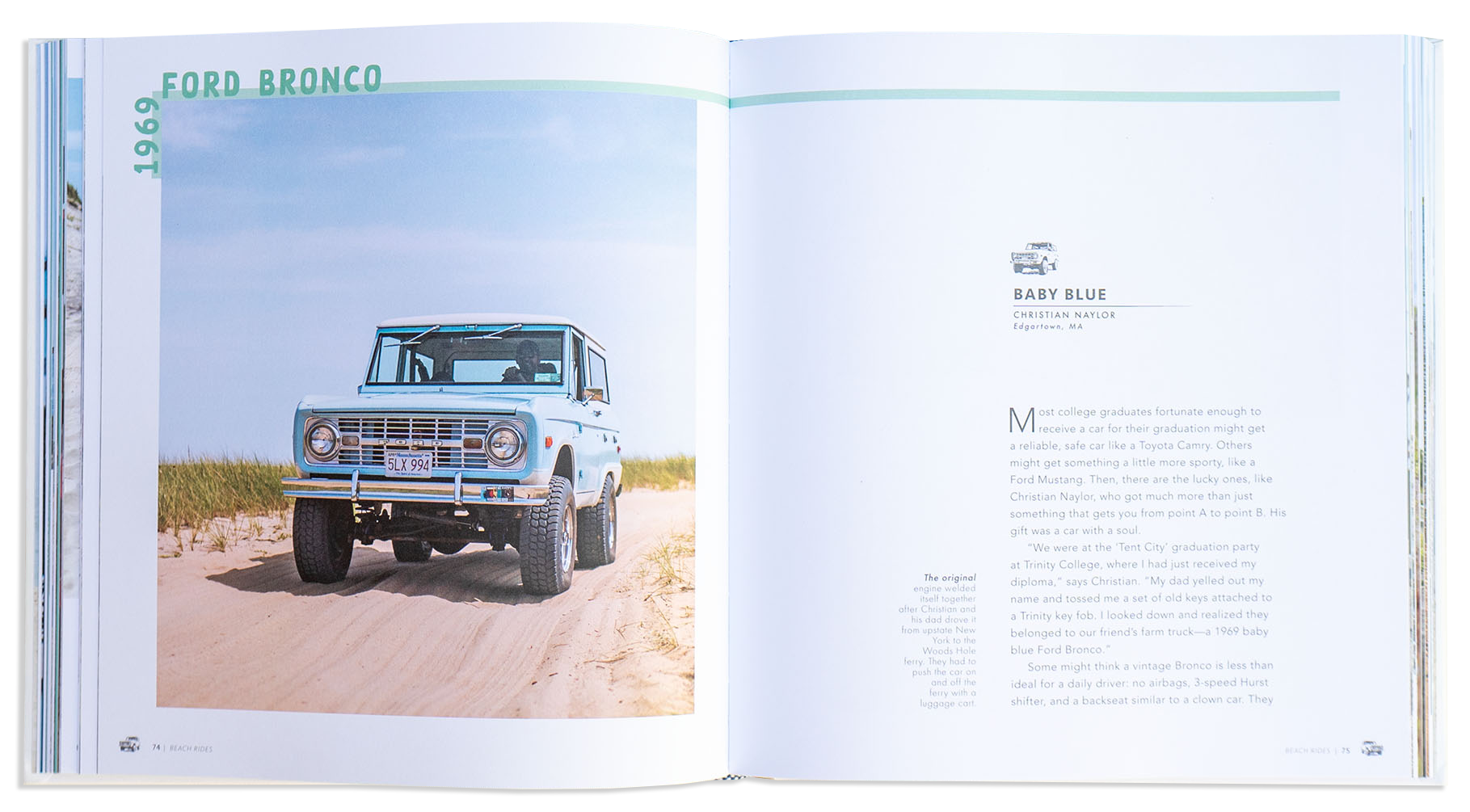 Johnny Vacay - Beach Rides Book