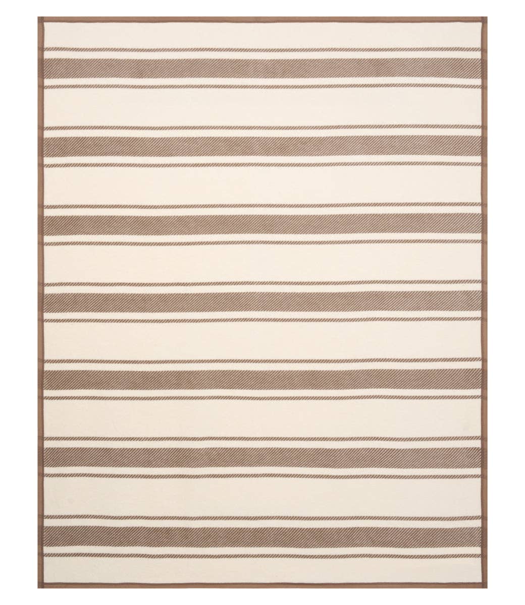 ChappyWrap - Dockside Stripe Sepia Blanket