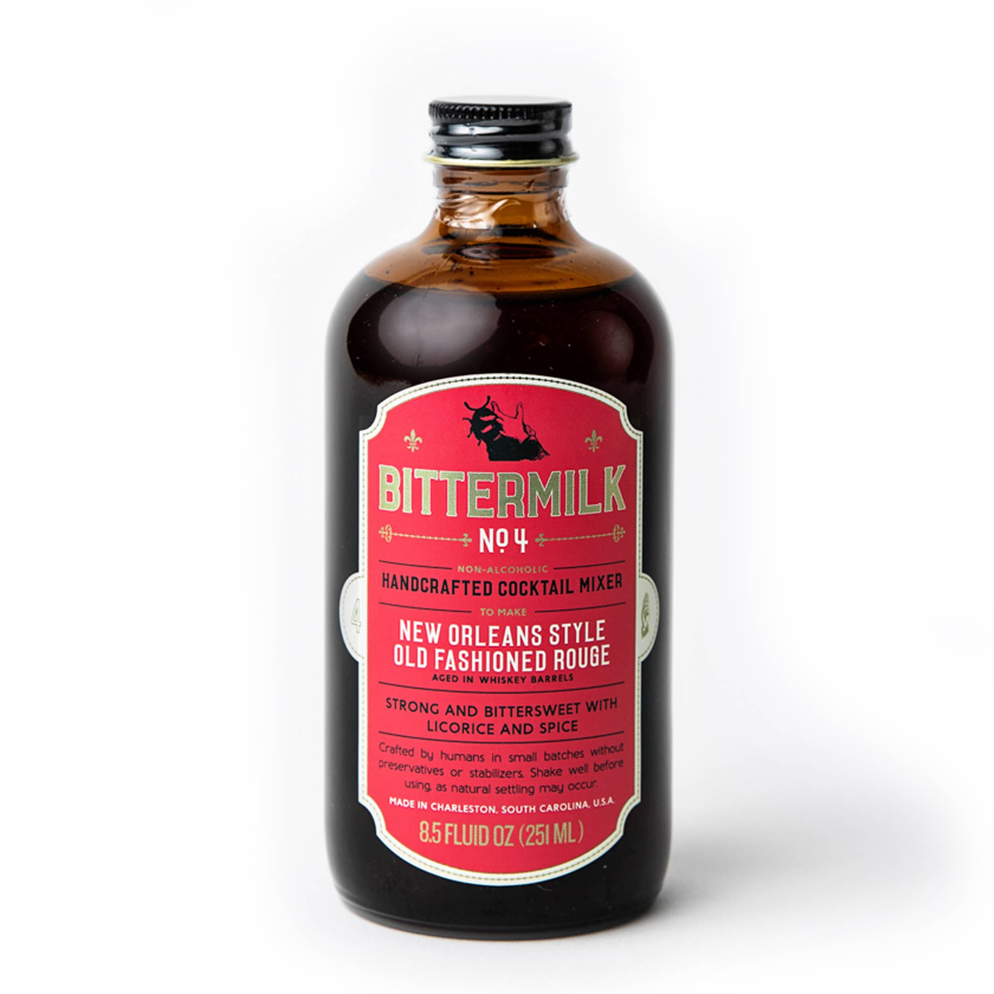 Bittermilk Bottling Co. - Bittermilk No.4 - New Orleans Style Old Fashioned Rouge