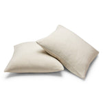 ChappyWrap - Bayside Herringbone Cream Throw Pillow