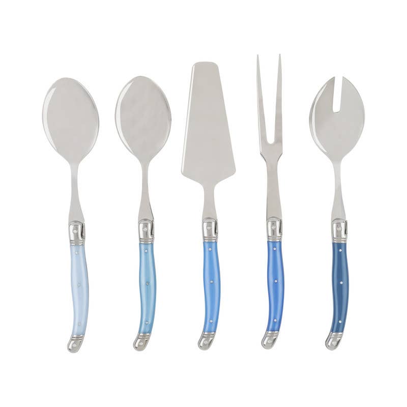 French Home - French Home Laguiole 5 Piece Hostess Set - Shades of Blue