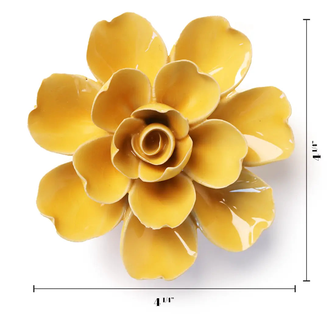 Chive English Garden Burnt Yellow Tahitian Gardenia