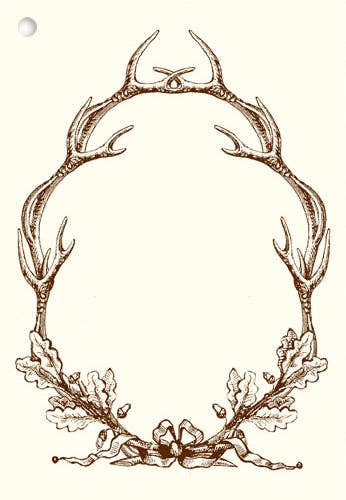 Alexa Pulitzer - Antler Wreathe Gift Tags
