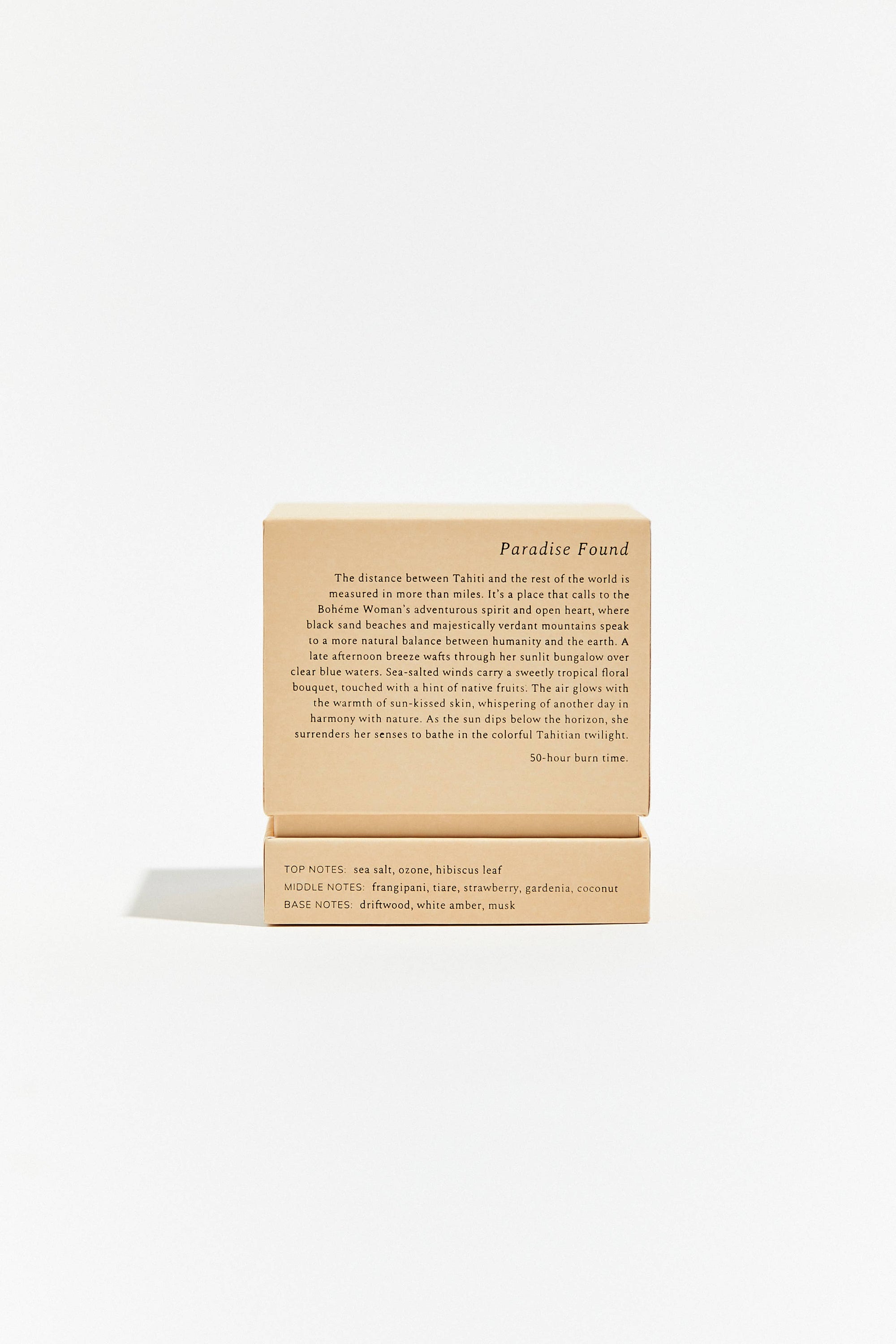 Boheme Fragrances - Tahiti: Boheme Scented Candle with Soy Wax Blend