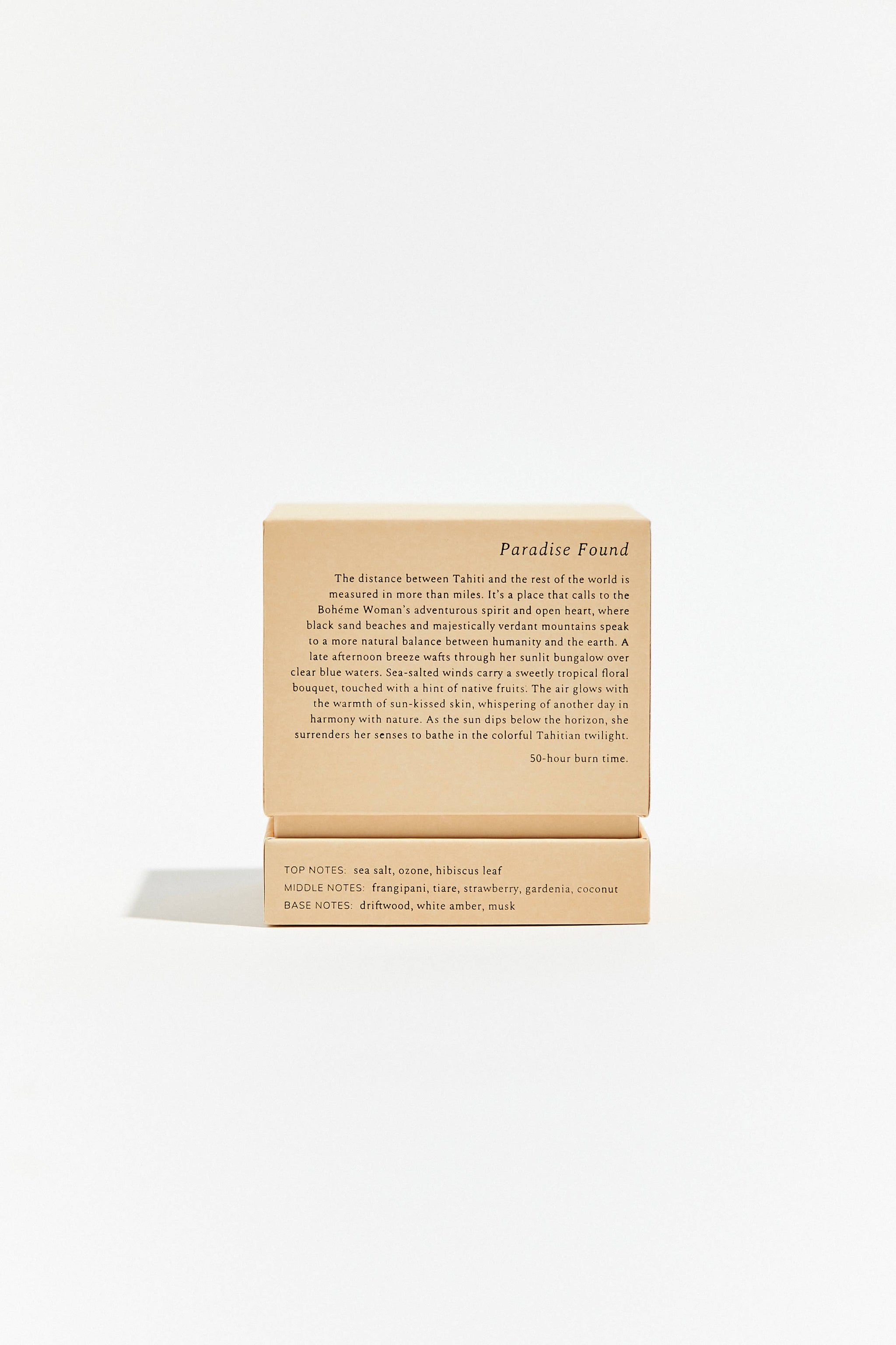 Boheme Fragrances - Tahiti: Boheme Scented Candle with Soy Wax Blend