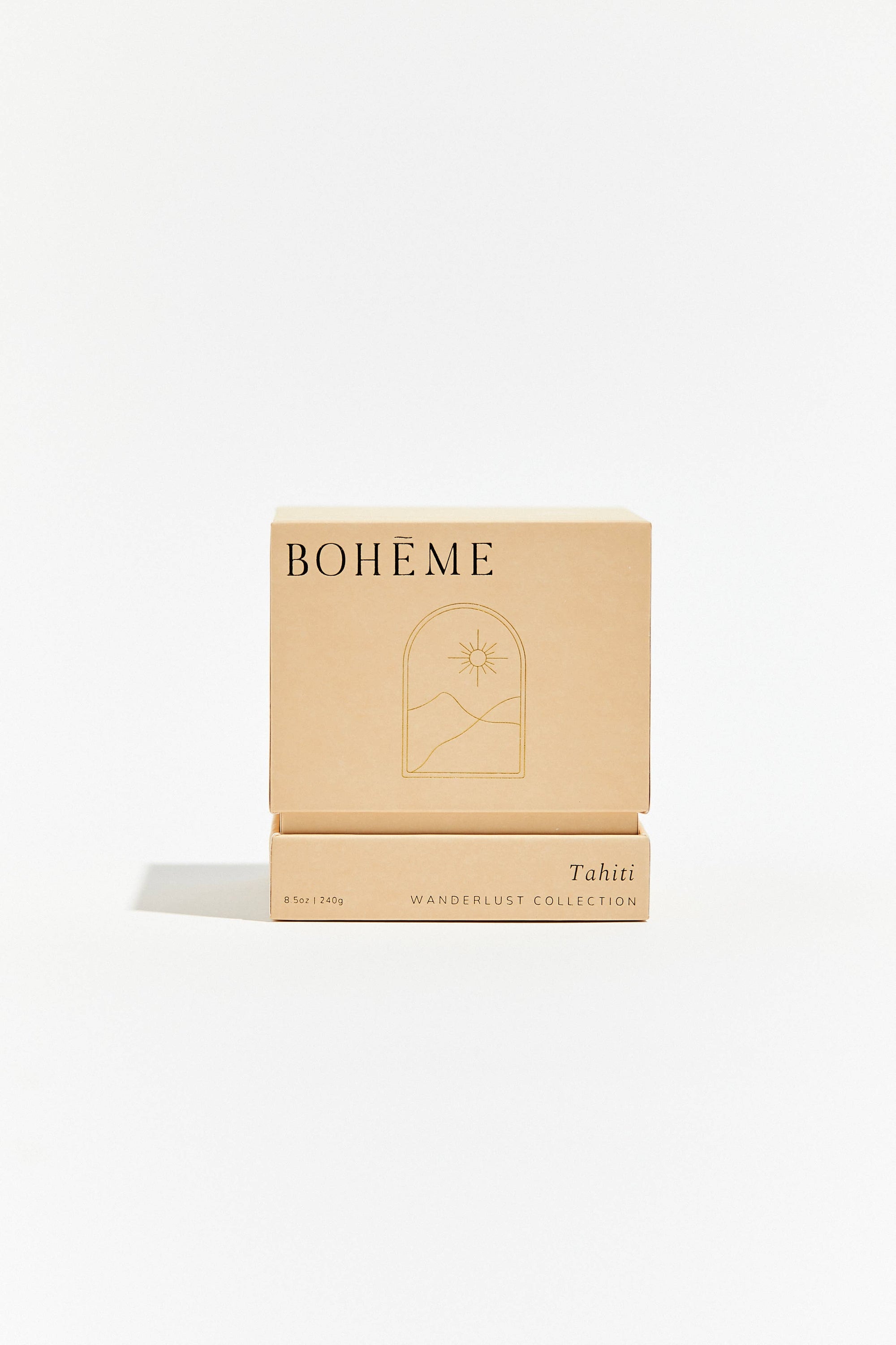 Boheme Fragrances - Tahiti: Boheme Scented Candle with Soy Wax Blend