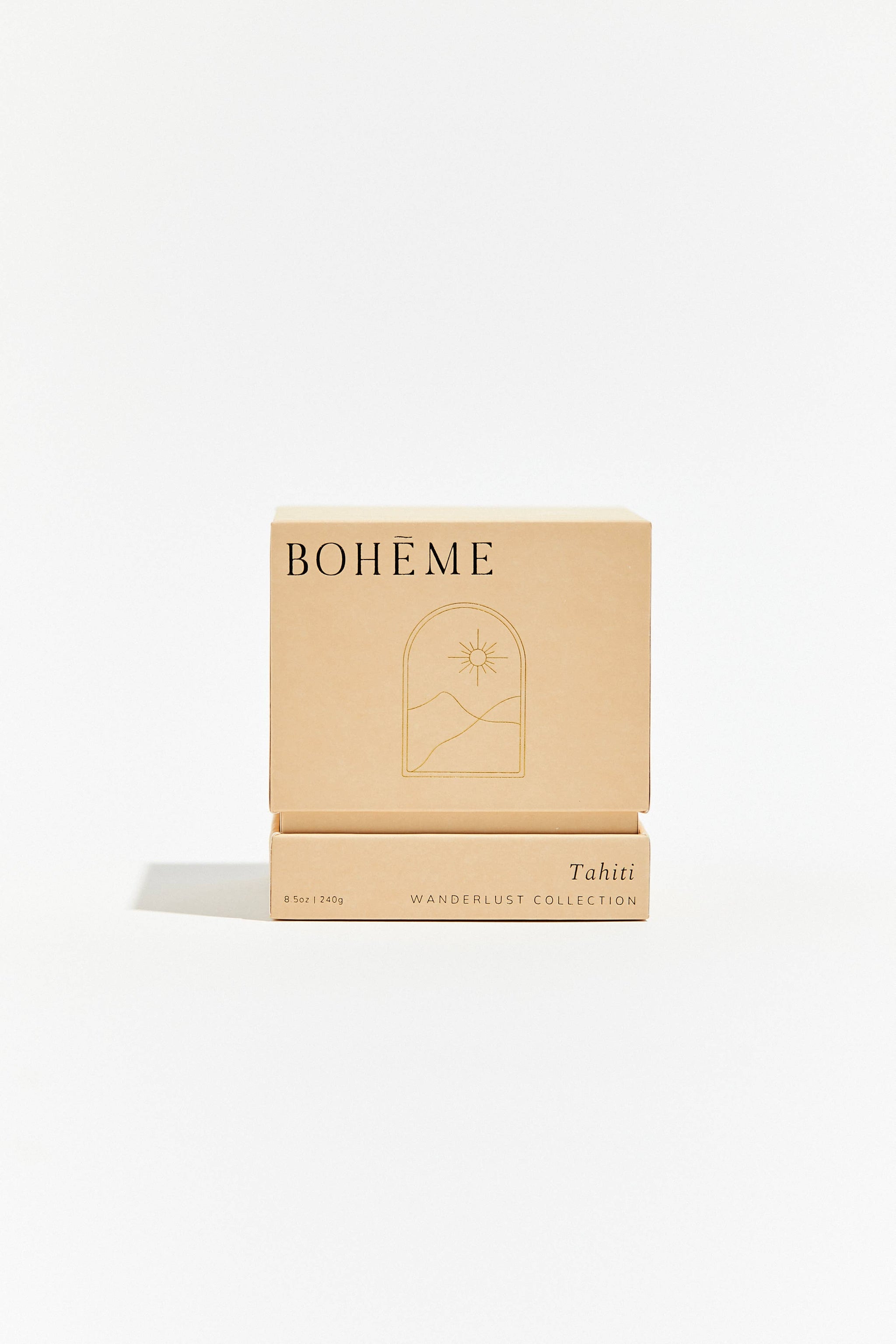 Boheme Fragrances - Tahiti: Boheme Scented Candle with Soy Wax Blend