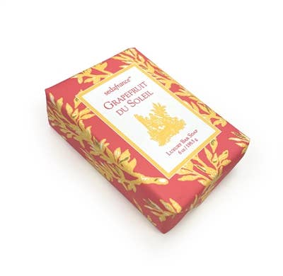 Seda France Candles - Grapefruit du Soleil Classic Toile Paper-Wrapped Bar Soap