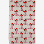 Geometry - Cowgirl Boots Tea Towel