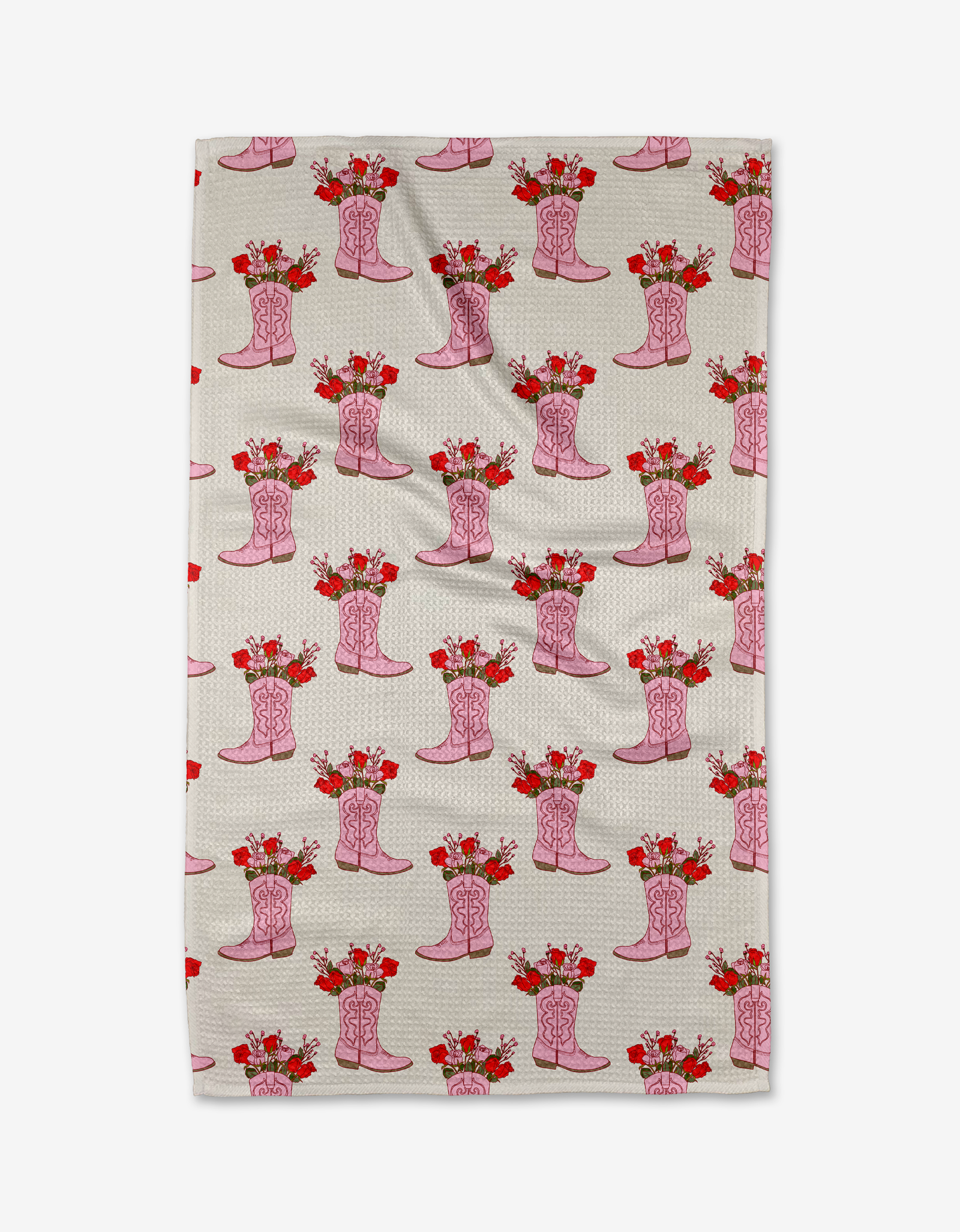 Geometry - Cowgirl Boots Tea Towel