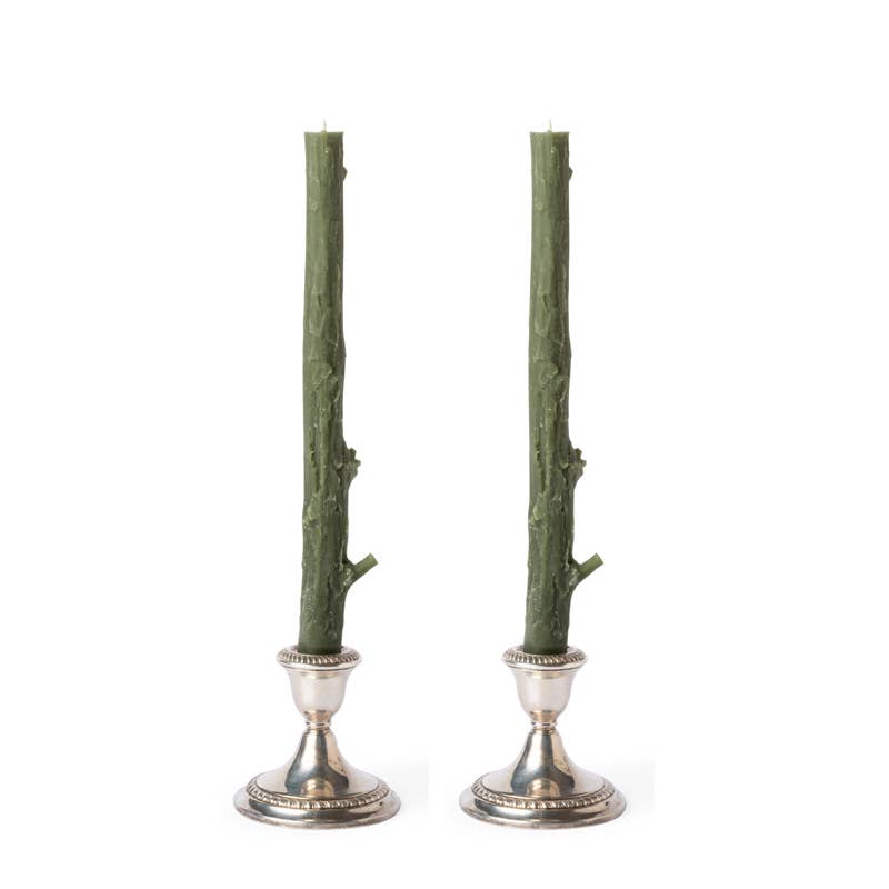 Stick Candles - Stick Candles Cedar / Pair
