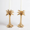 Palm Tree Candlestick S/2