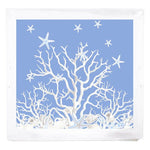 Nicolette Mayer Collection - Coral Reef Blue 18X18 Acrylic Tray