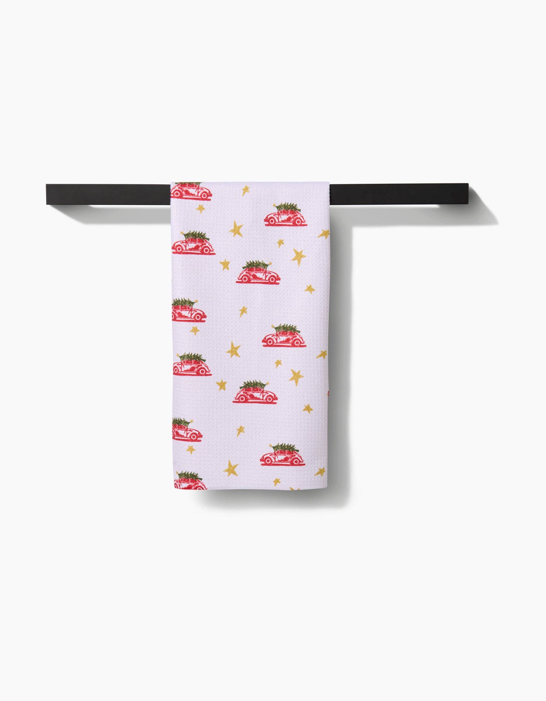Geometry - Christmas Bug Tea Towel