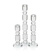 Crystal Glass Taper Holder