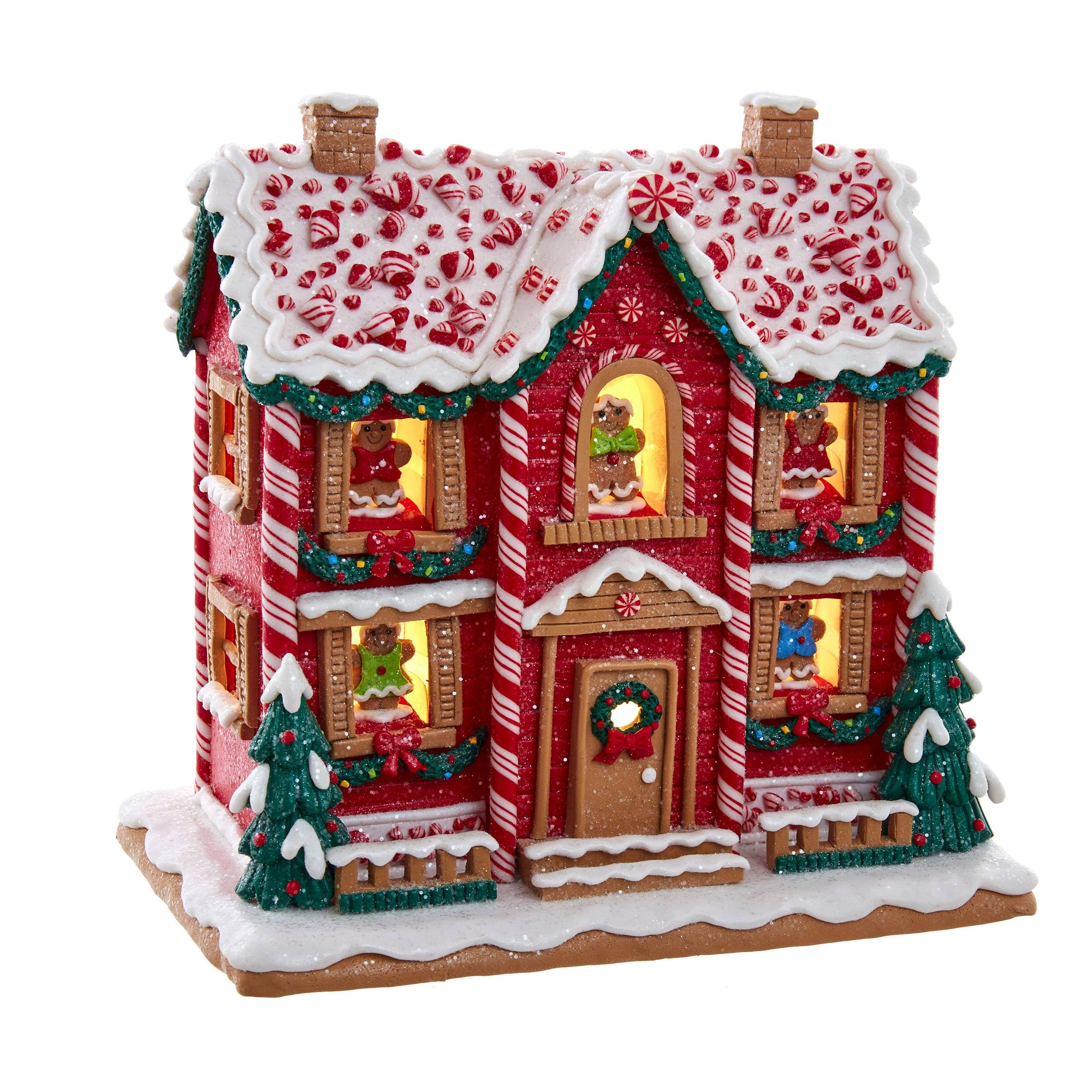 Kurt S. Adler, Inc. - Battery-Operated Light-up Musical Gingerbread House