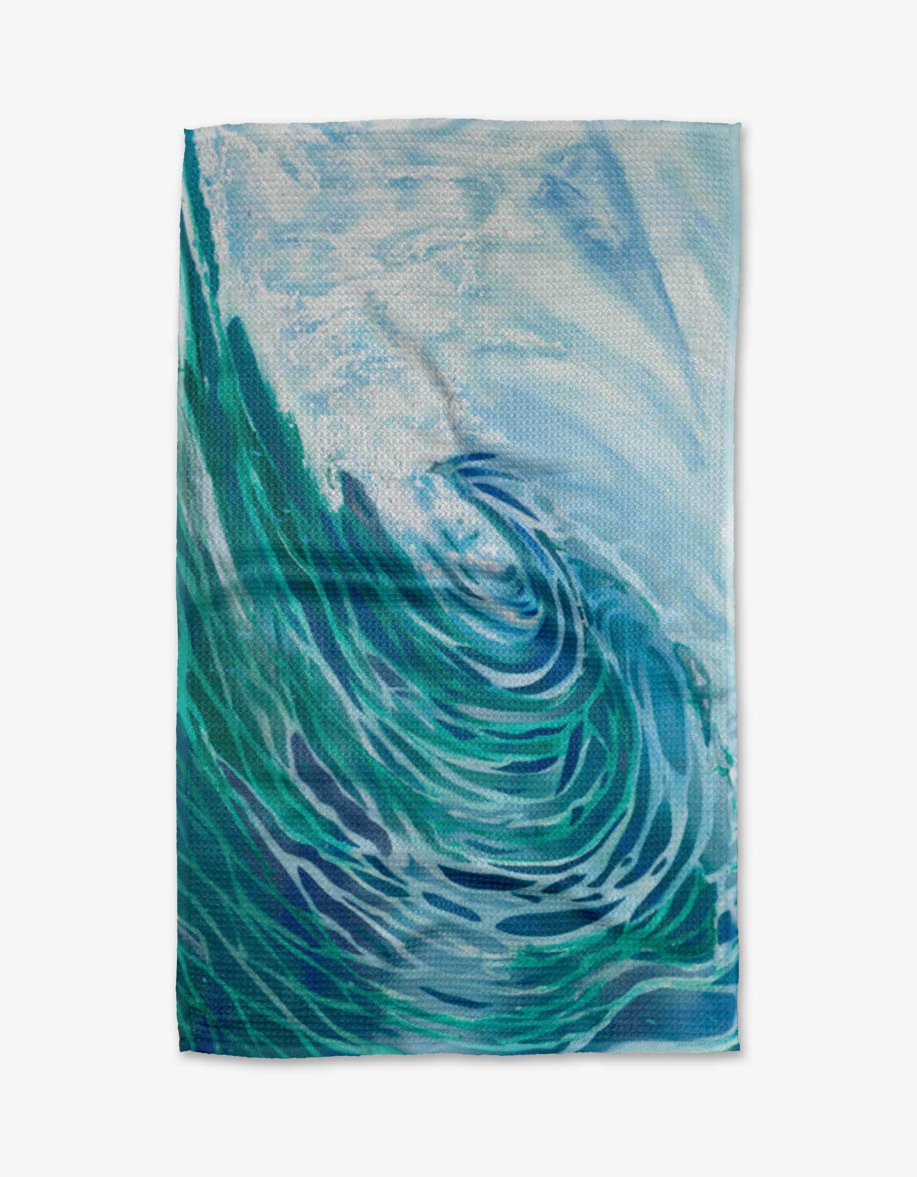 Geometry - Ocean Wave Tea Towel