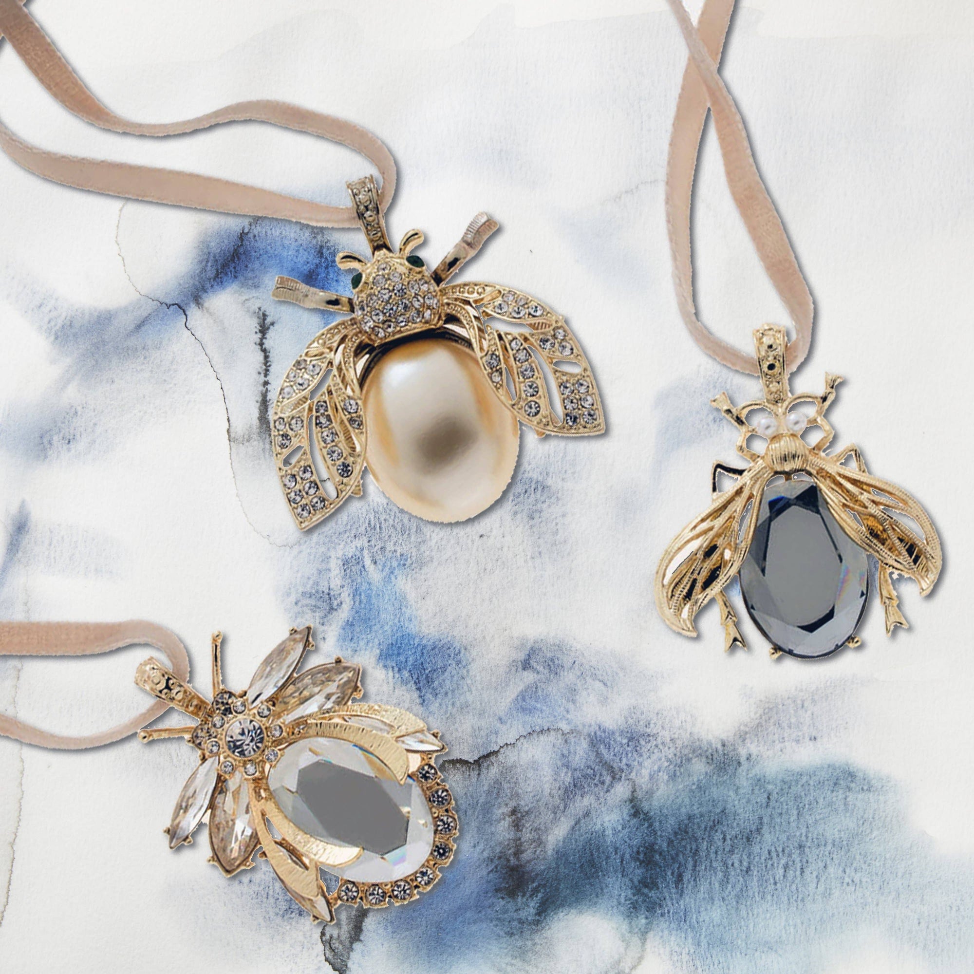 Joanna Buchanan - Classic sparkle hanging ornament set