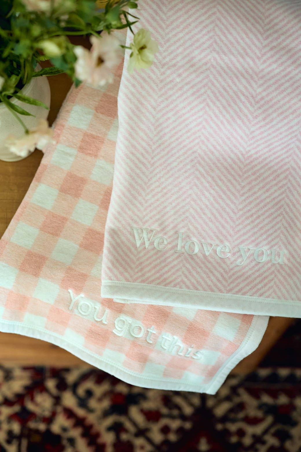 ChappyWrap - Cozy Gingham Powder