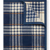 ChappyWrap - Autumn Plaid Vintage Blue Blanket