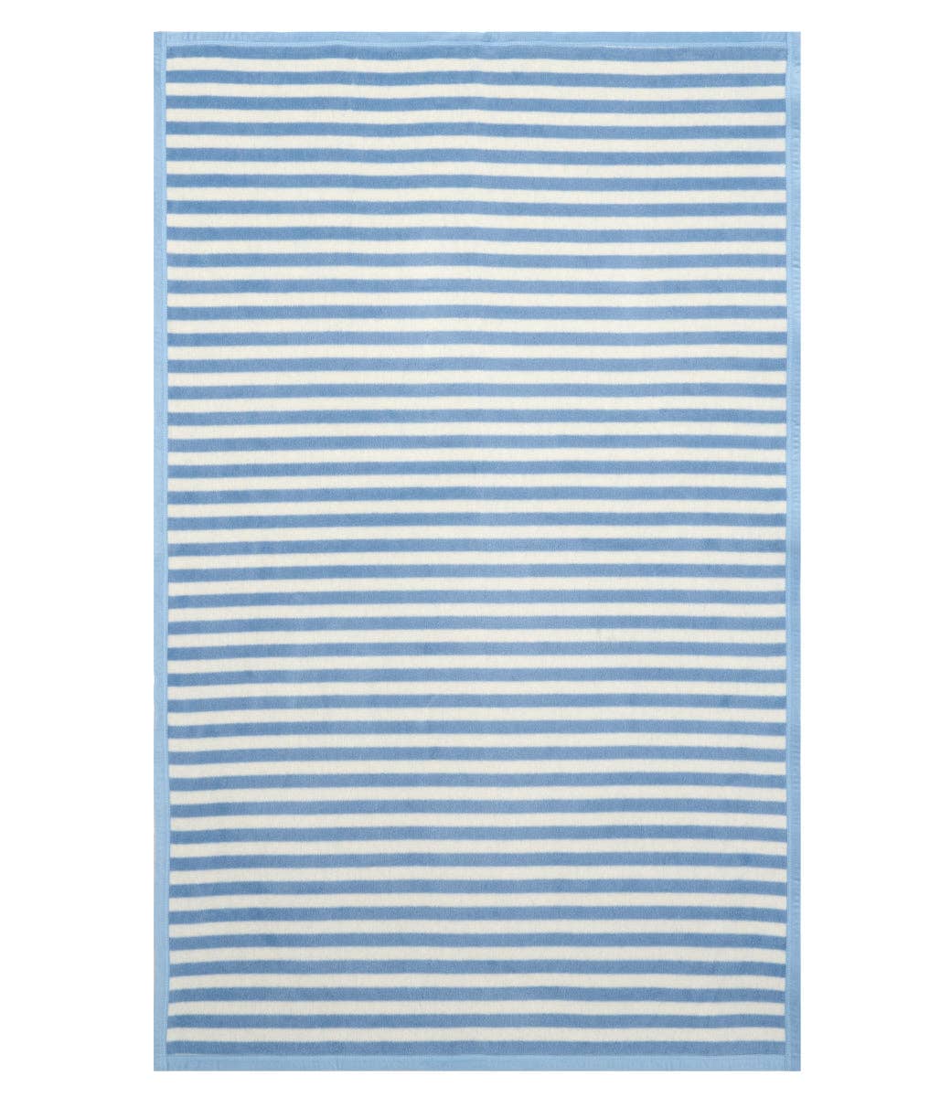 ChappyWrap - Sideline Stripe Bluebell Midi Blanket