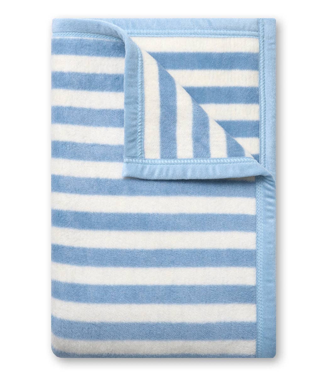ChappyWrap - Sideline Stripe Bluebell Midi Blanket